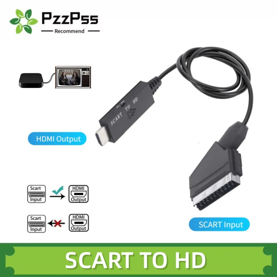Scart To Hdmi - Konwerter Scart na HDMI 1M, Scart