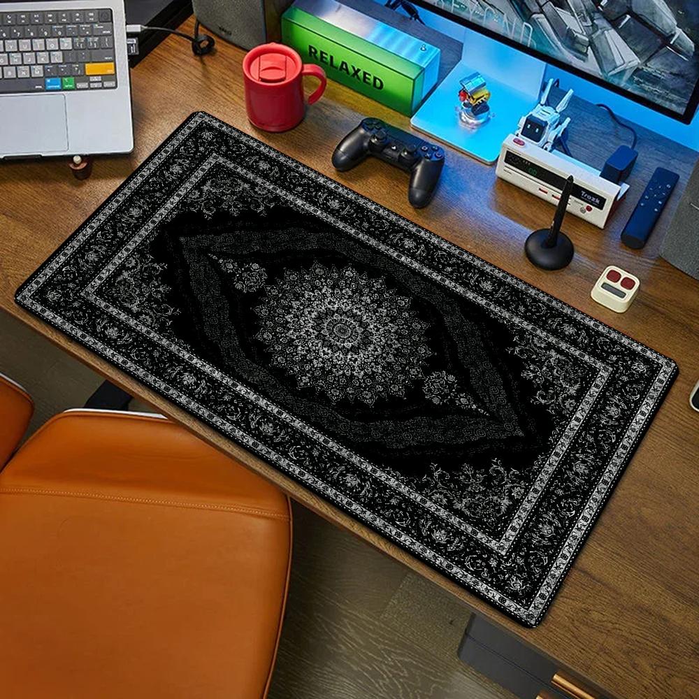 Retro Gaming Table - Nowa Czarna Perska Mata Pod Myszkę