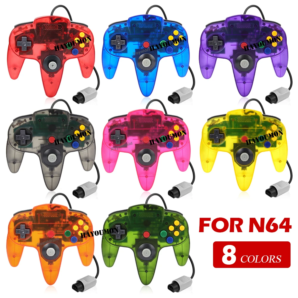 Retro Gaming Table - NOWY przewodowy gamepad do konsoli N64