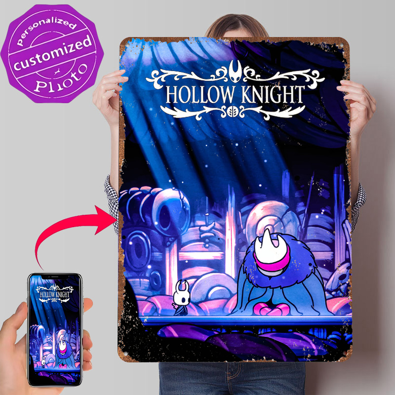 Plakat z grafiką Hollow Knight – Retro Knight Gaming recenzja i cena