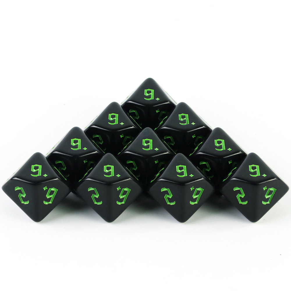 Dice D10 gra w kości Role kośc – Retro Gaming Table recenzja i cena
