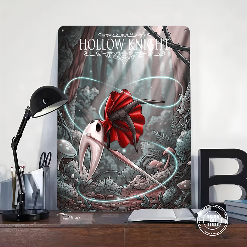 Metalowy plakat z grafiką Holl – Retro Knight Gaming recenzja i cena