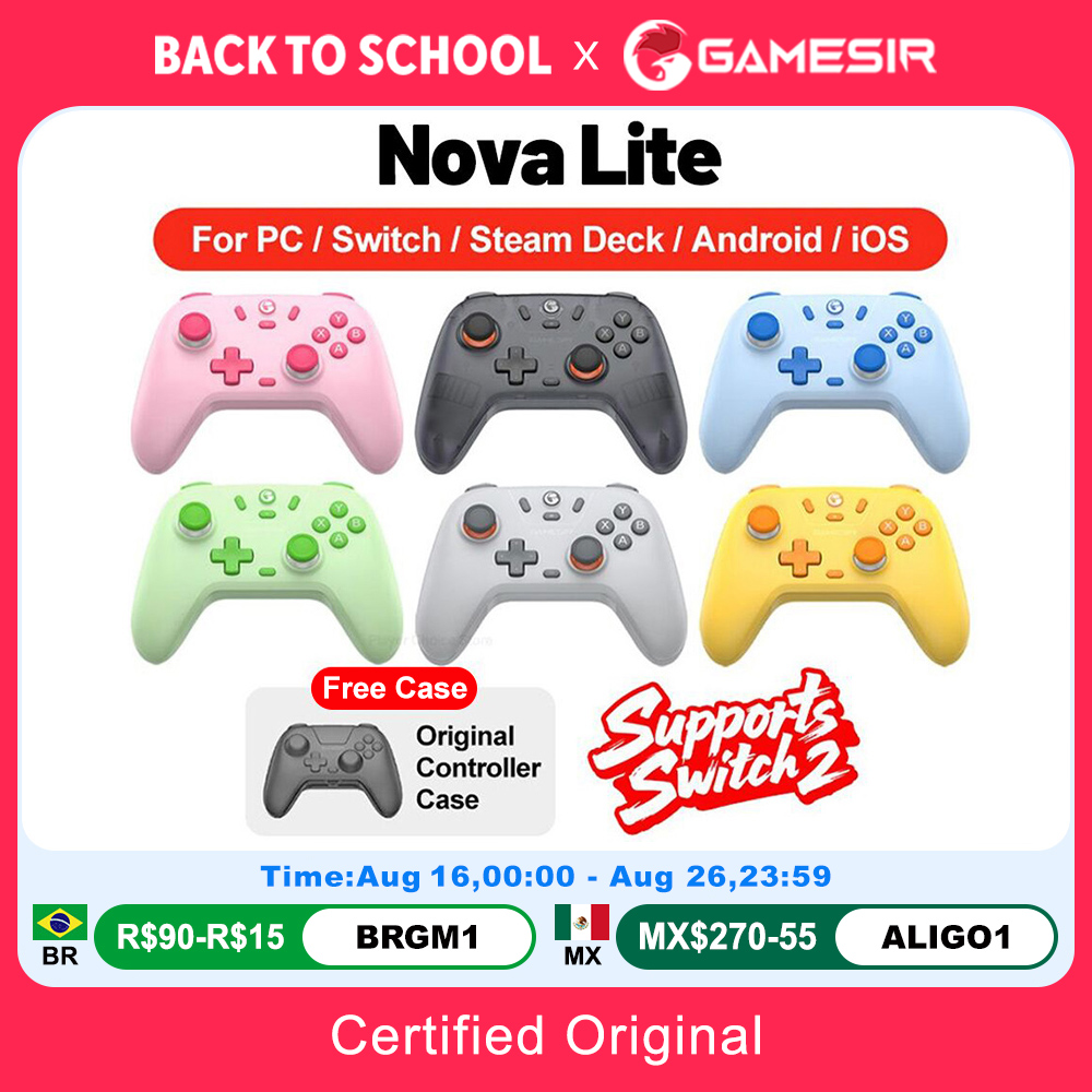 Gamepady Gamesir Nova Lite PC  – Nes Controller Usb recenzja i cena