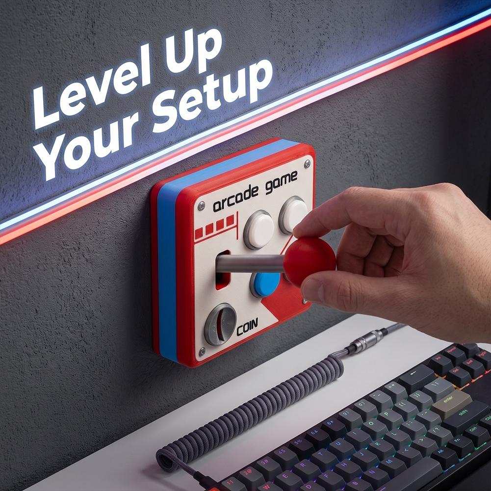 Drukowany w 3D Retro Panel Arc – Retro Gaming Decor recenzja i cena