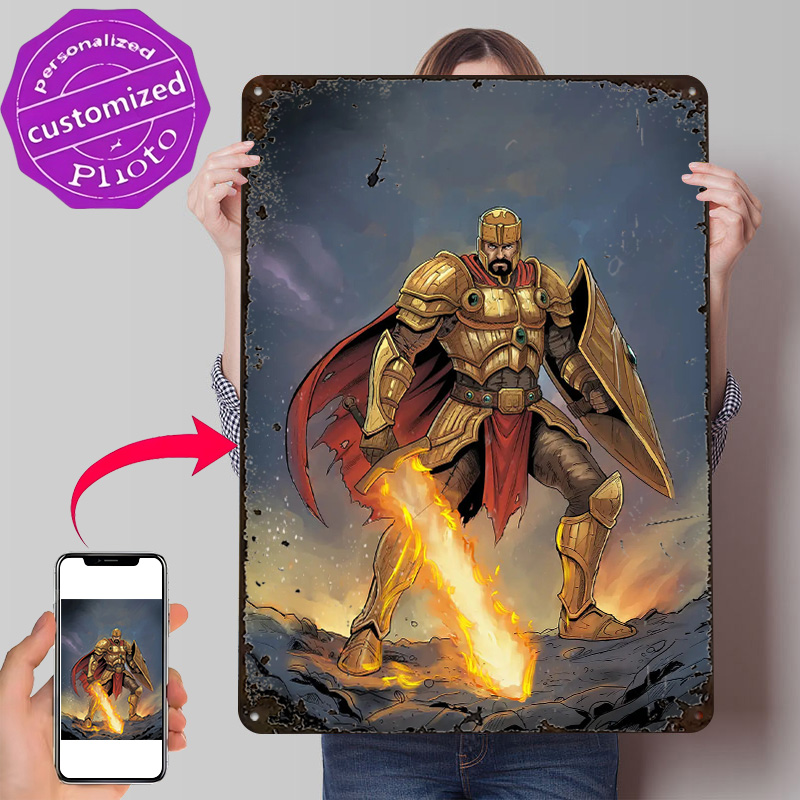 Złoty Rycerz z Płonącym Miecze – Retro Knight Gaming recenzja i cena