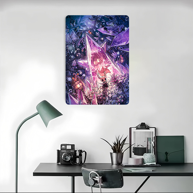 Plakat z metalu z motywem Holl – Retro Knight Gaming recenzja i cena