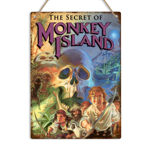 MONKEY ISLAND Amiga Vintage Re – Retro Gaming Decor recenzja i cena