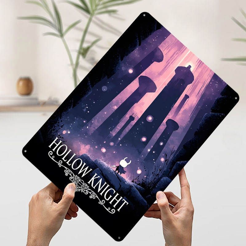 Plakat z grą Hollow Knight, pe – Retro Knight Gaming recenzja i cena