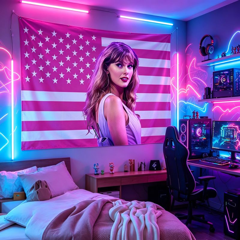 VIKAMA Gobelin z nadrukiem ame – Retro Gaming Decor recenzja i cena