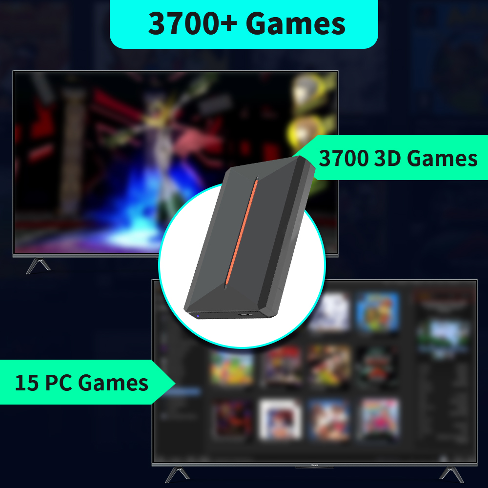 Launchbox OS 500 GB przenośna  – Retro Gaming Table recenzja i cena