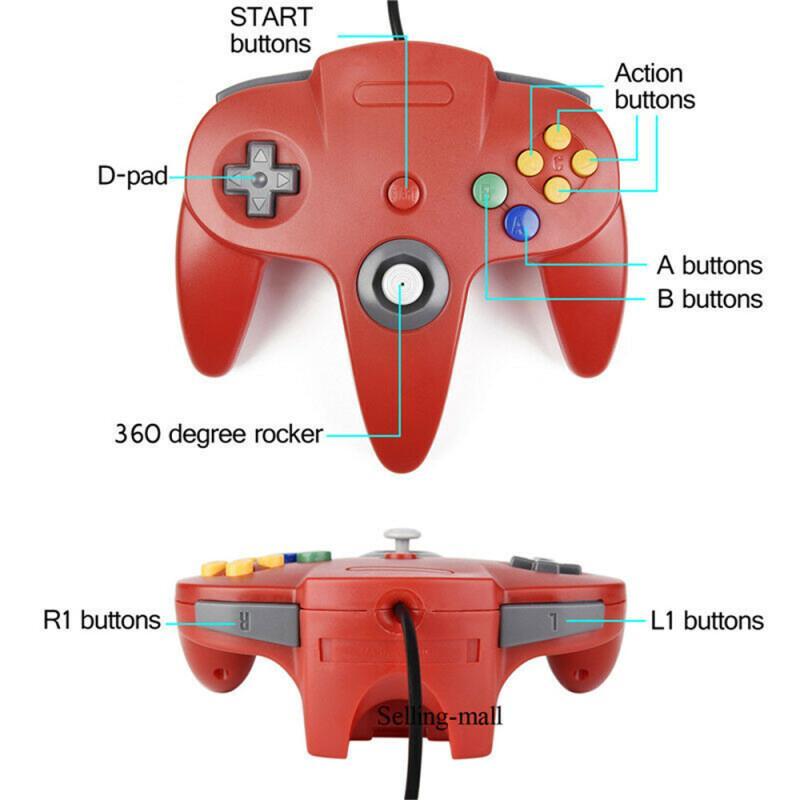 Kontroler N64 Klasyczny przewo – Nes Controller Usb recenzja i cena