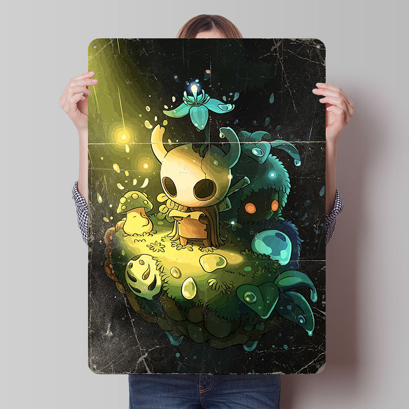 Plakat z postaciami z Hollow K – Retro Knight Gaming recenzja i cena